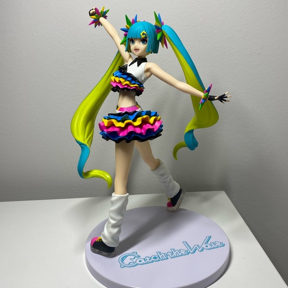 Hatsune Miku Figure “Catch The Wave” Project Diva Mega 39’s - Picture 2 of 7